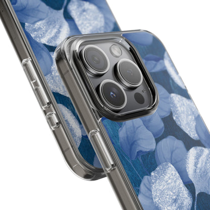 Clear Phone Case – October Blues – Compatible with iPhone 13–17 & Samsung Galaxy S25–S26 Series