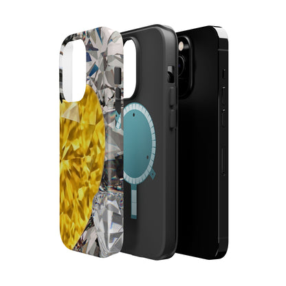 Wireless-Charging Compatible Case – Heart of Gold