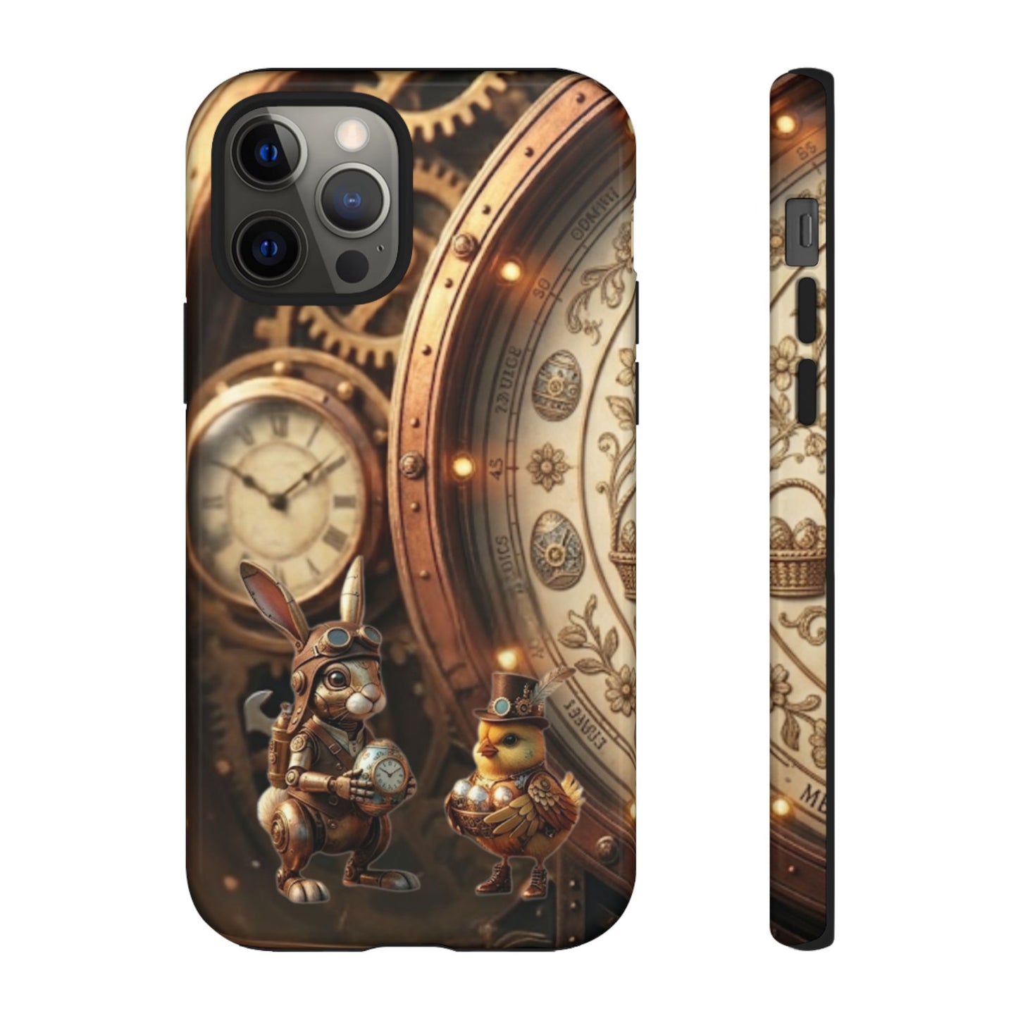 Protective Phone Case – Clockwork Cottontail