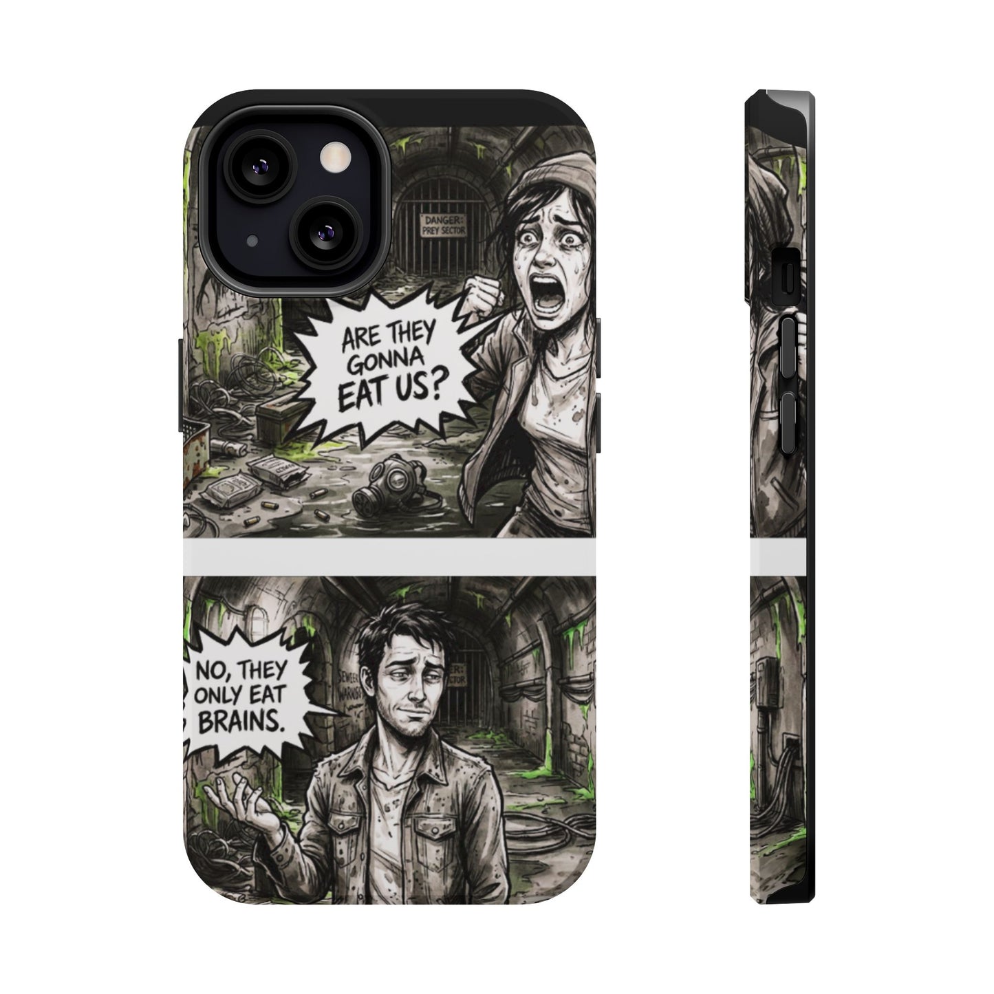 Wireless-Charging Compatible Case – Brains Only