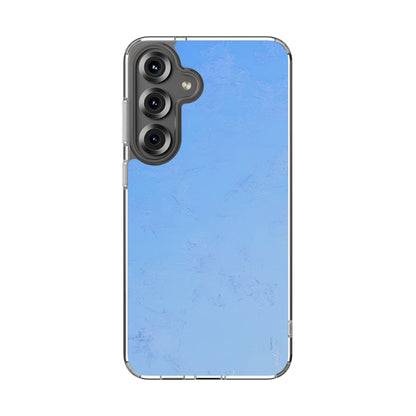 Clear Phone Case – Azure Fade