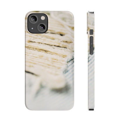 Slim Phone Case – Woven Warmth