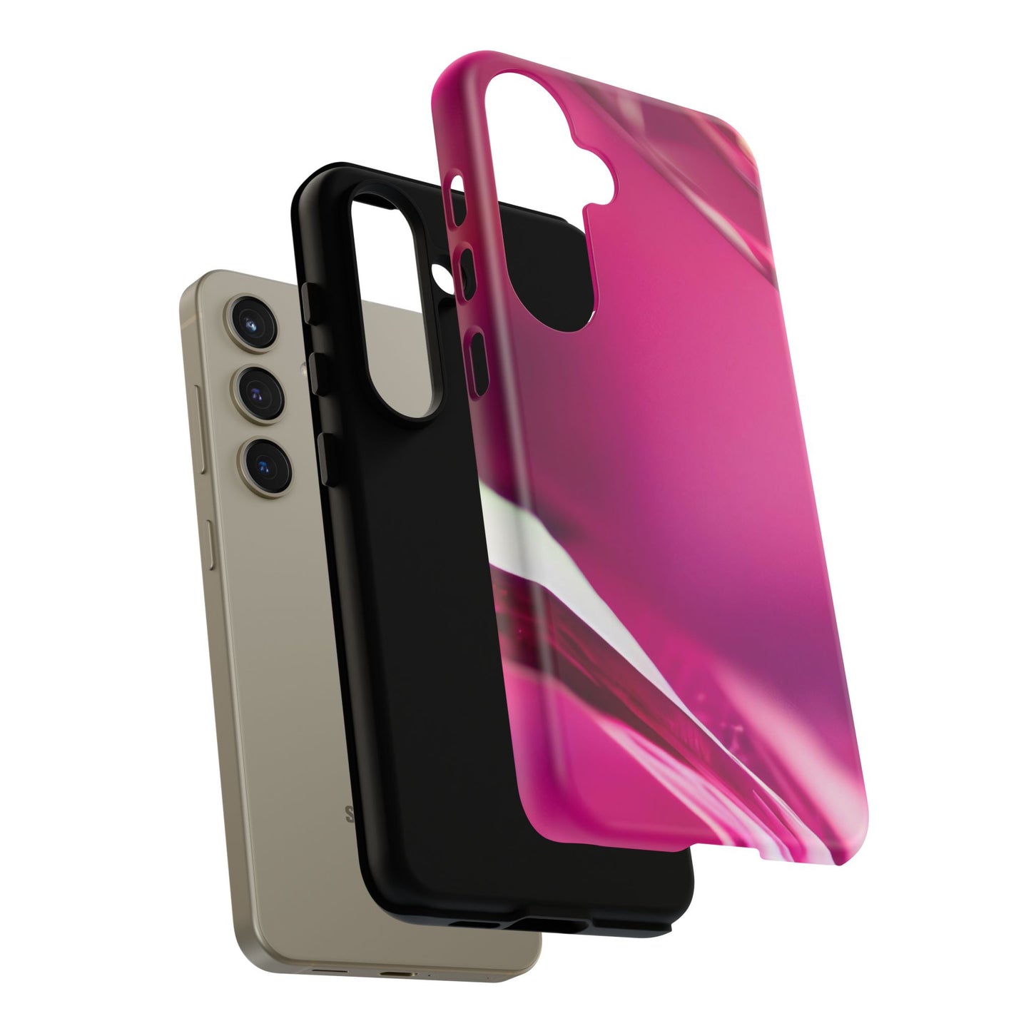 Protective Phone Case – Magenta Motion