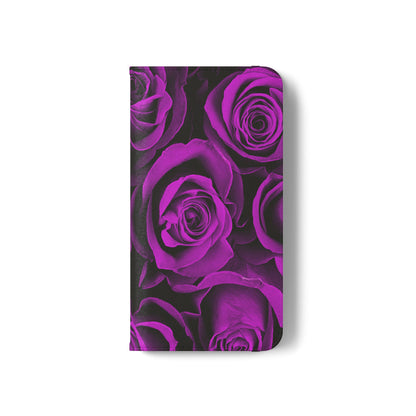 Flip Case – Amethyst Roses