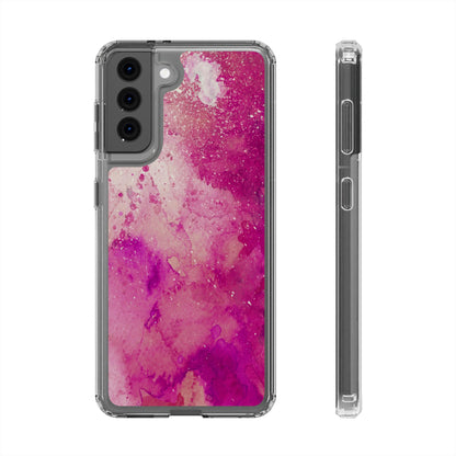 Clear Phone Case – Spilled Wine