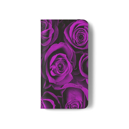 Flip Case – Amethyst Roses