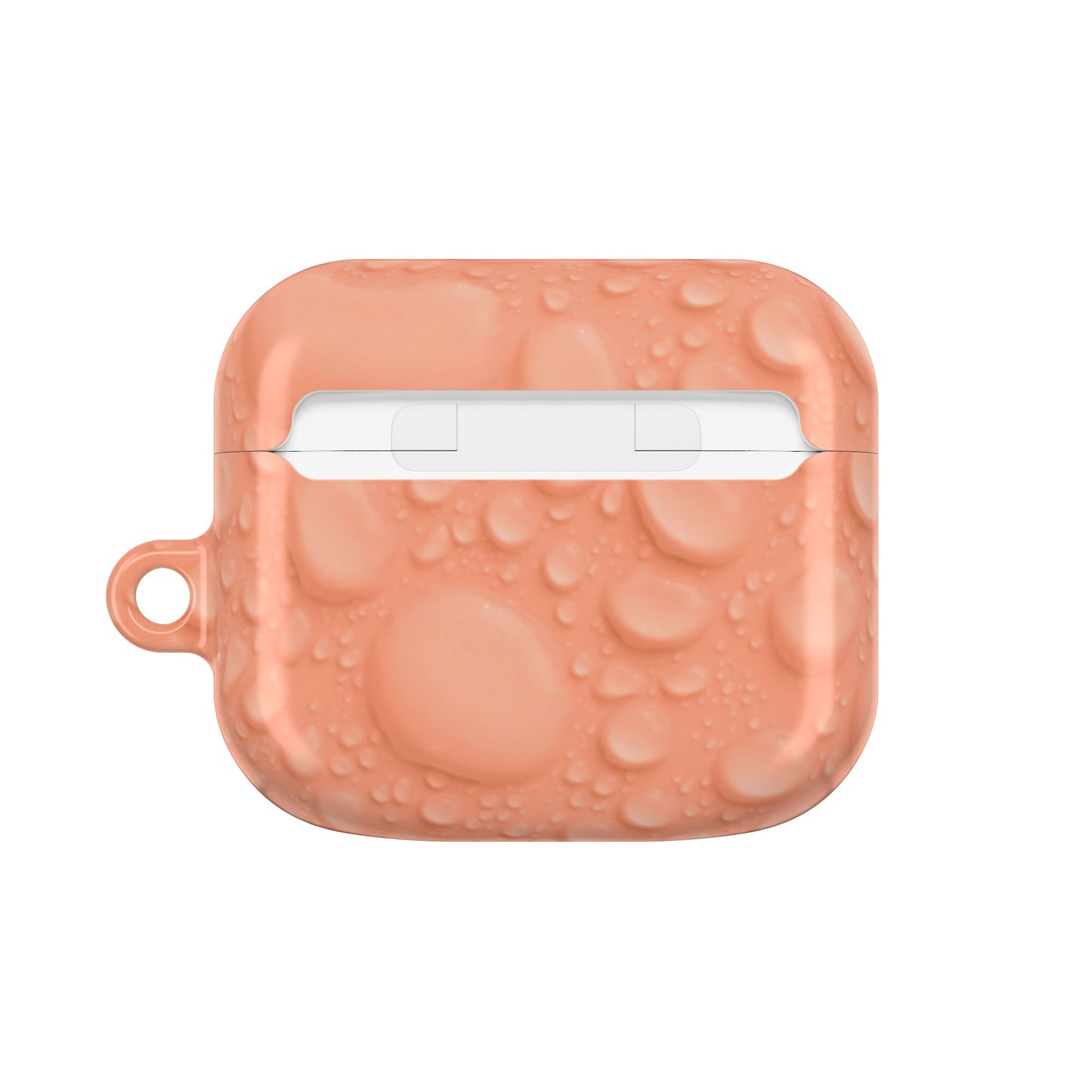 Earbud Case Cover – Apricot Rain
