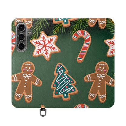 Flip Case – Cookie Season – Compatible with iPhone 11–17 & Samsung Galaxy S21–S25 Series