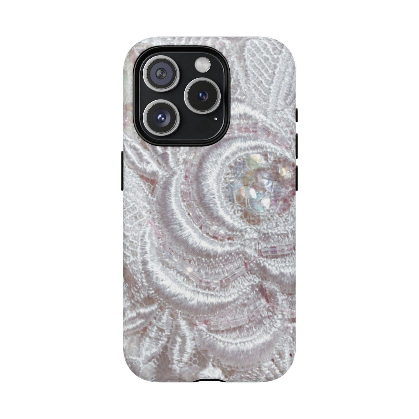 Protective Magnetic Phone Case – Lace Veil