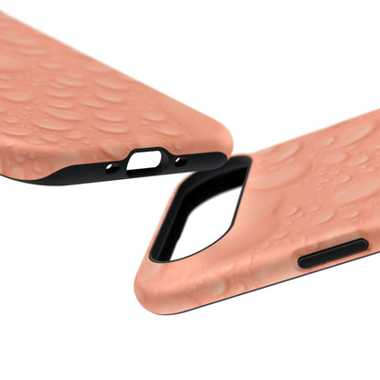 Impact-Resistant Phone Case – Apricot Rain