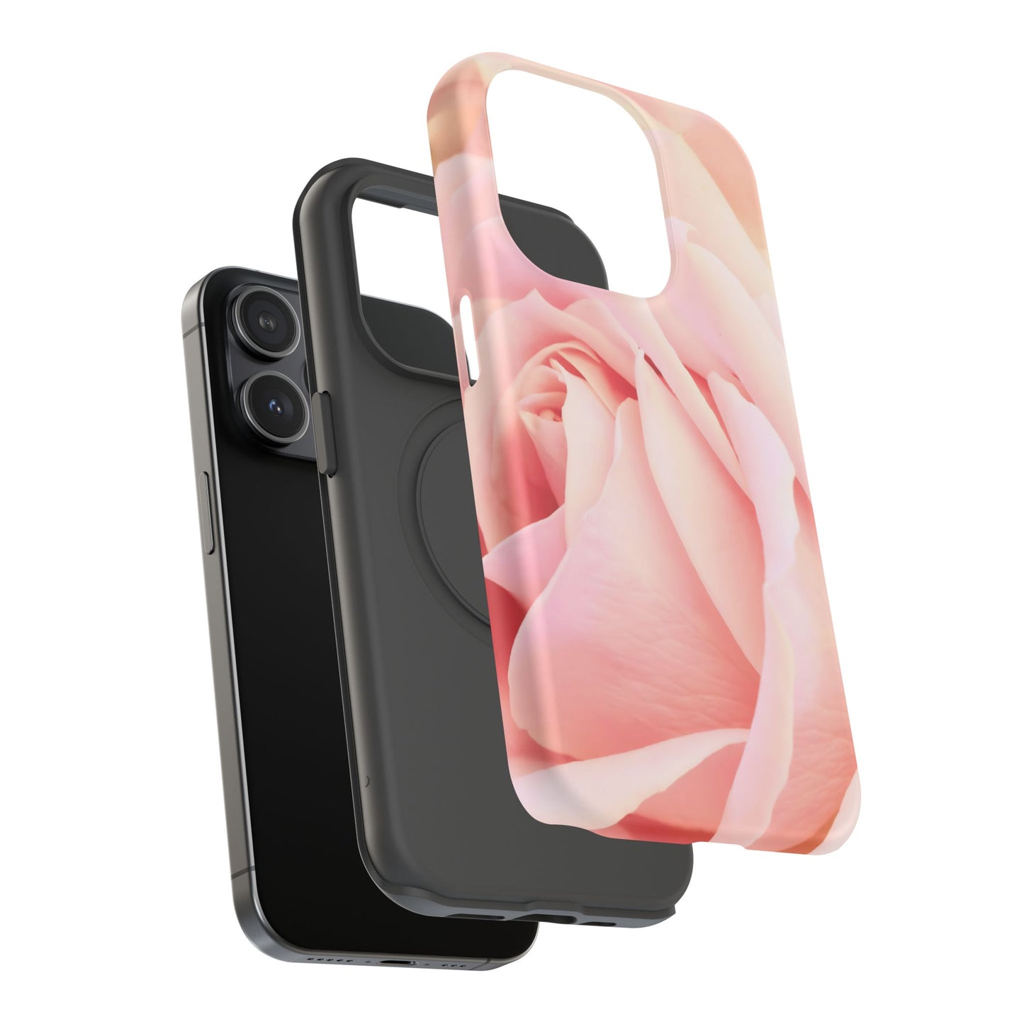 Wireless-Charging Compatible Case – A Mother’s Rose Embrace