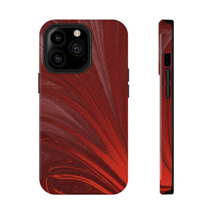Impact-Resistant Phone Case — Crimson Current