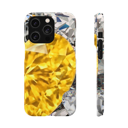 Snap Phone Case – Heart of Gold