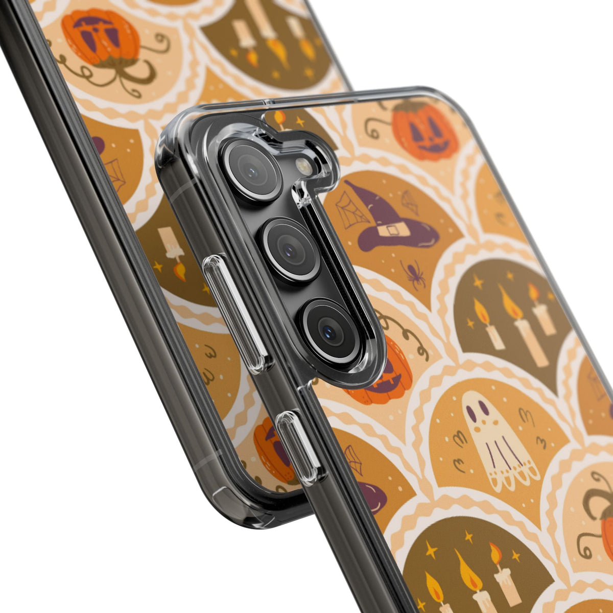 Clear Phone Case – Vintage Haunt – Compatible with iPhone 13–17 & Samsung Galaxy S25–S26 Series