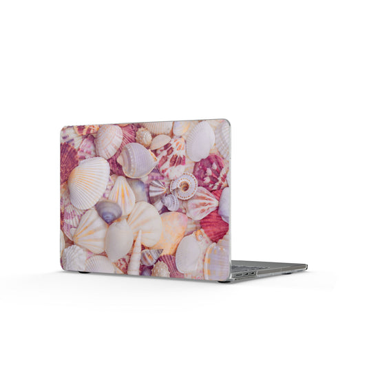 Clear Laptop Case – Shell Scatter