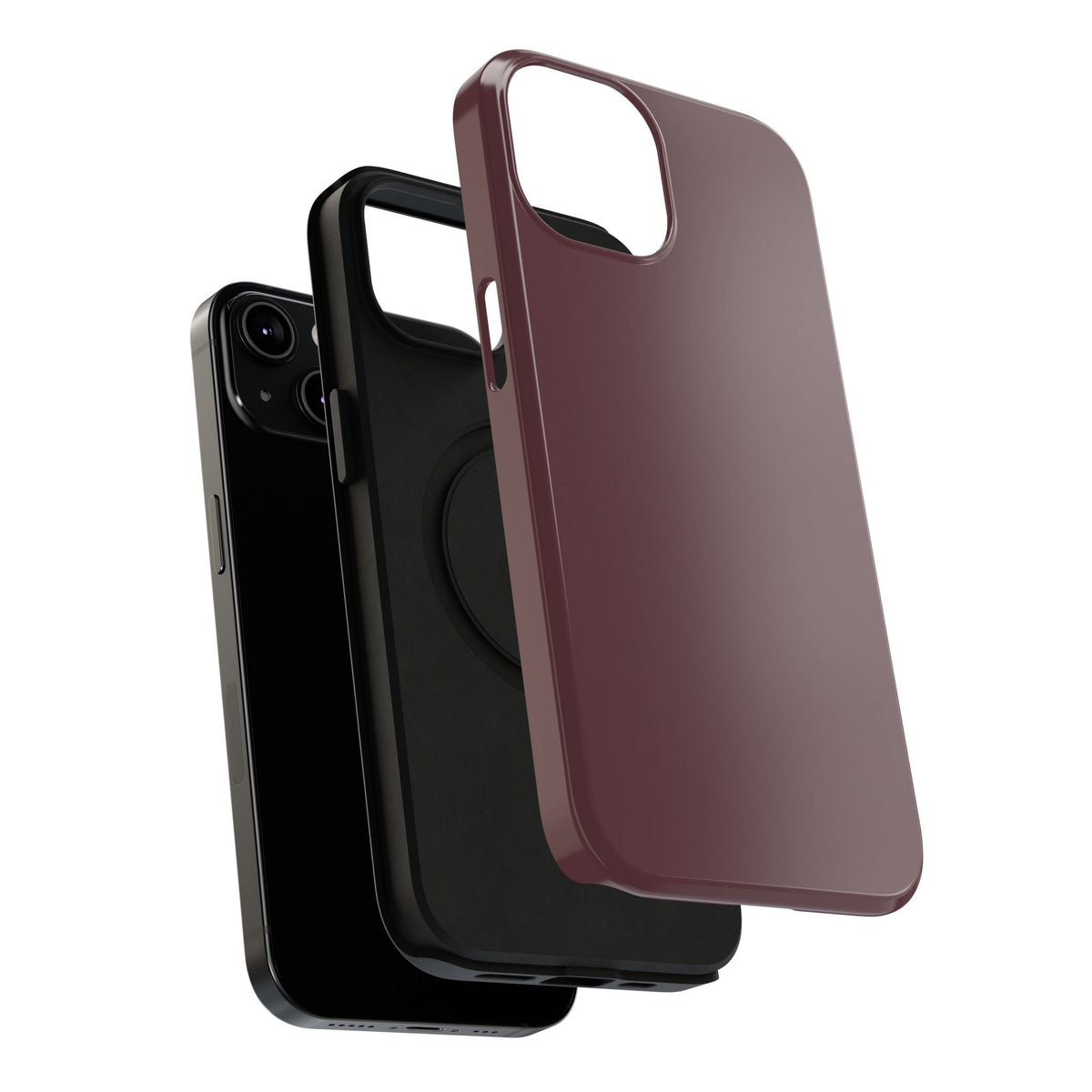 Impact-Resistant Phone Case – Mulled Wine – Compatible with iPhone 11–17 & Samsung Galaxy S22–S26 Series