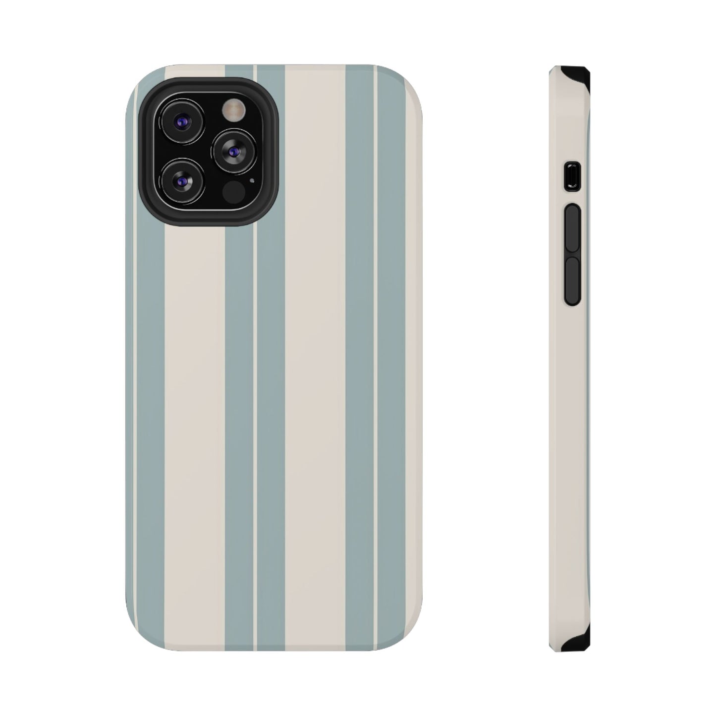 Impact-Resistant Phone Case – Coastal Stripe