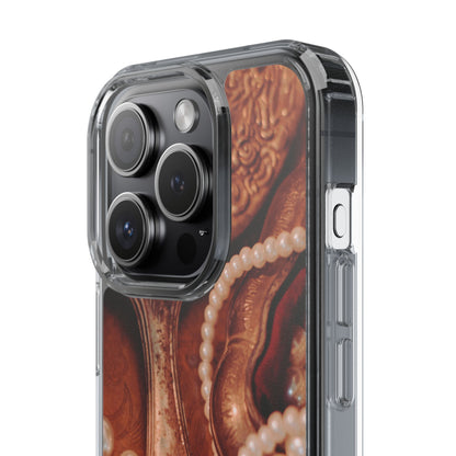 Clear Phone Case – Bronze Vanity