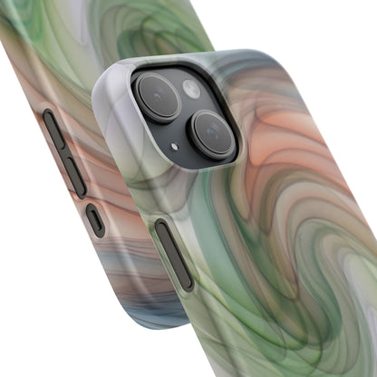 Snap Phone Case – Marble Flow