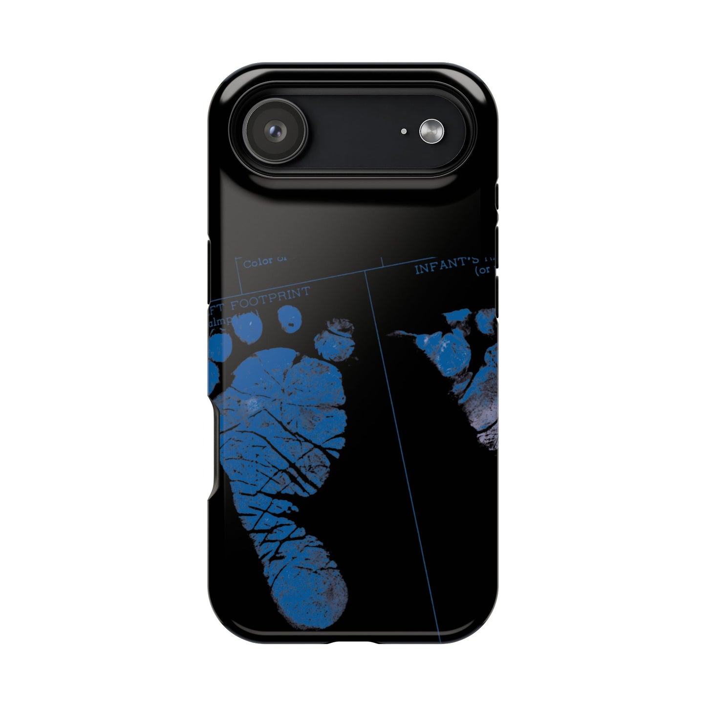 Wireless-Charging Compatible Case – Mom’s Little Blue Footprints