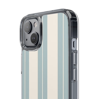Clear Phone Case – Coastal Stripe