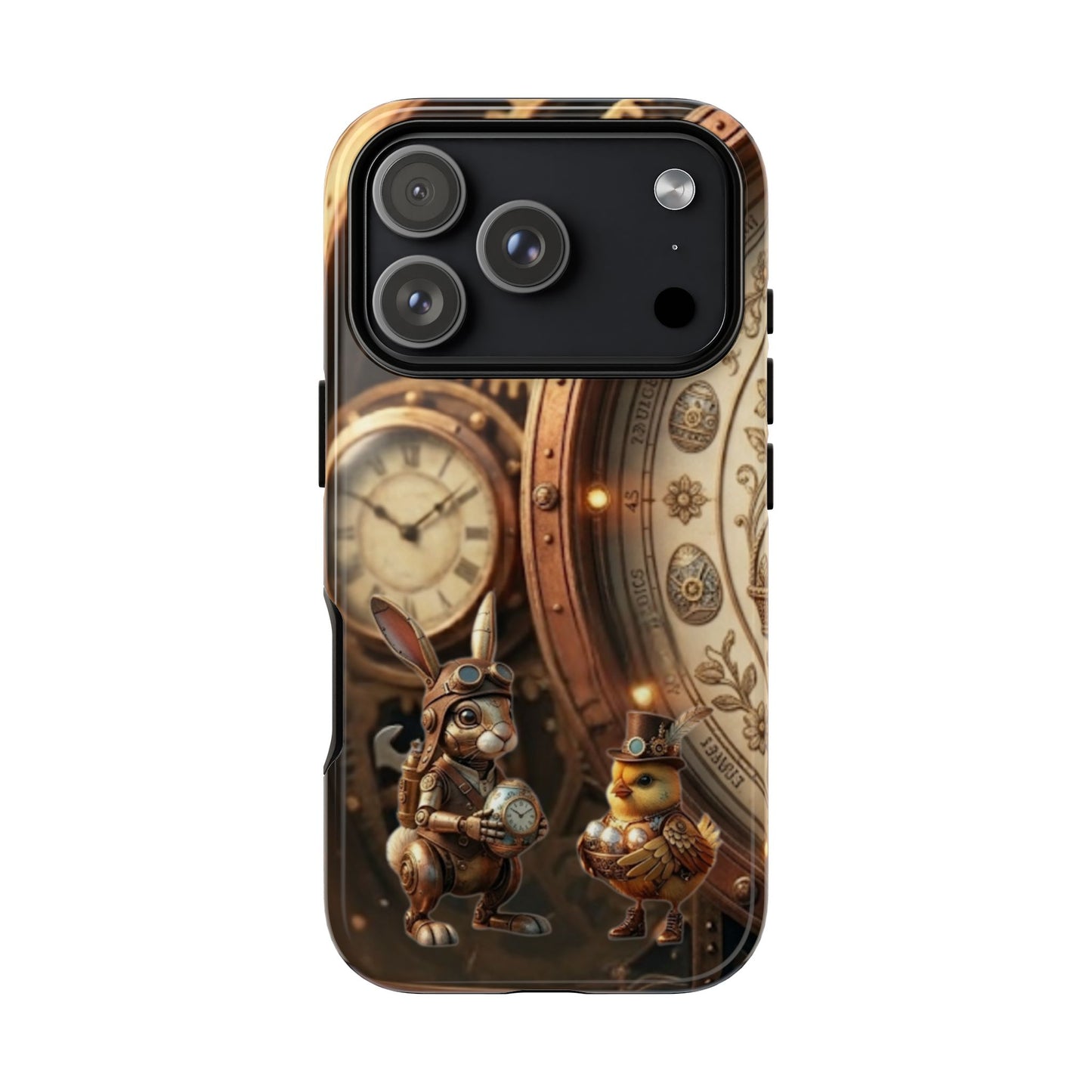 Protective Phone Case – Clockwork Cottontail