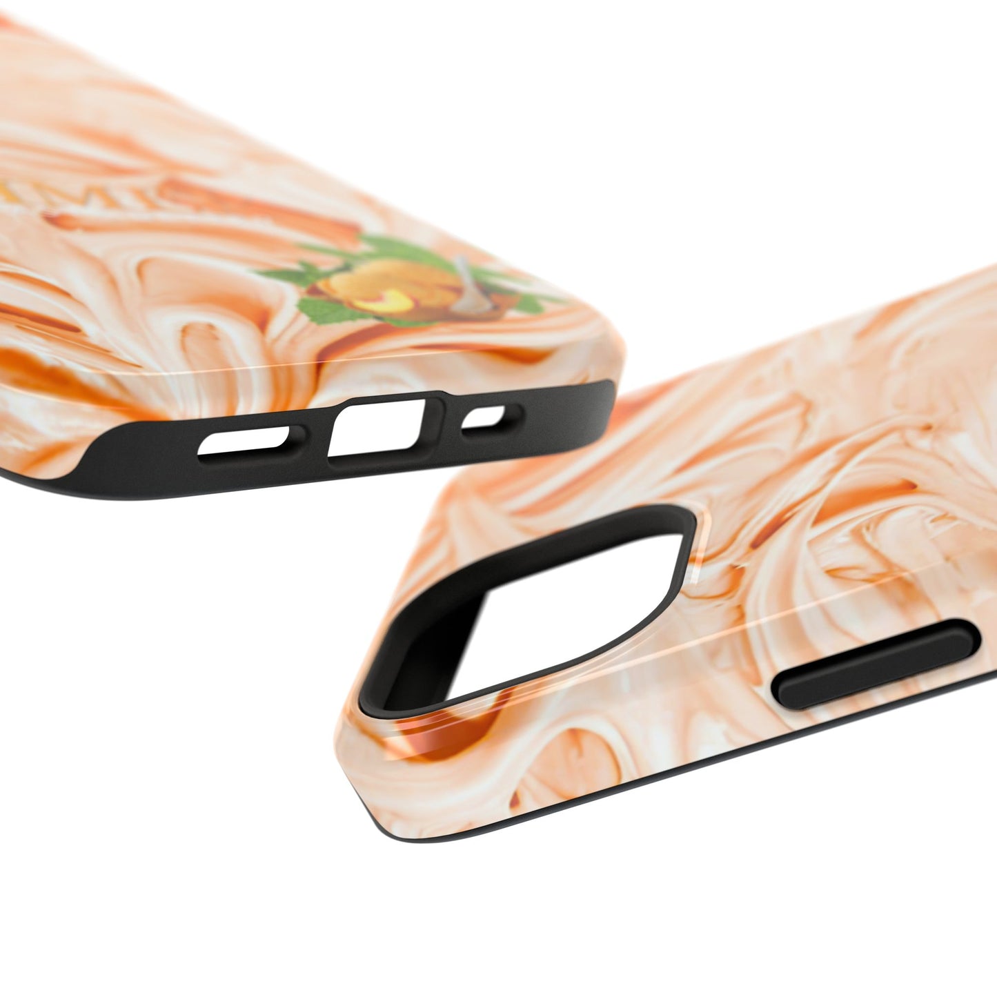 Impact-Resistant Phone Case – Peach Sorbet