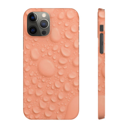 Snap Phone Case – Apricot Rain