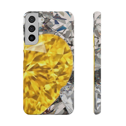 Snap Phone Case – Heart of Gold
