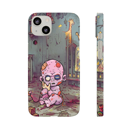 Phone Case — Creepy Cute Zombie Baby Nursery Design