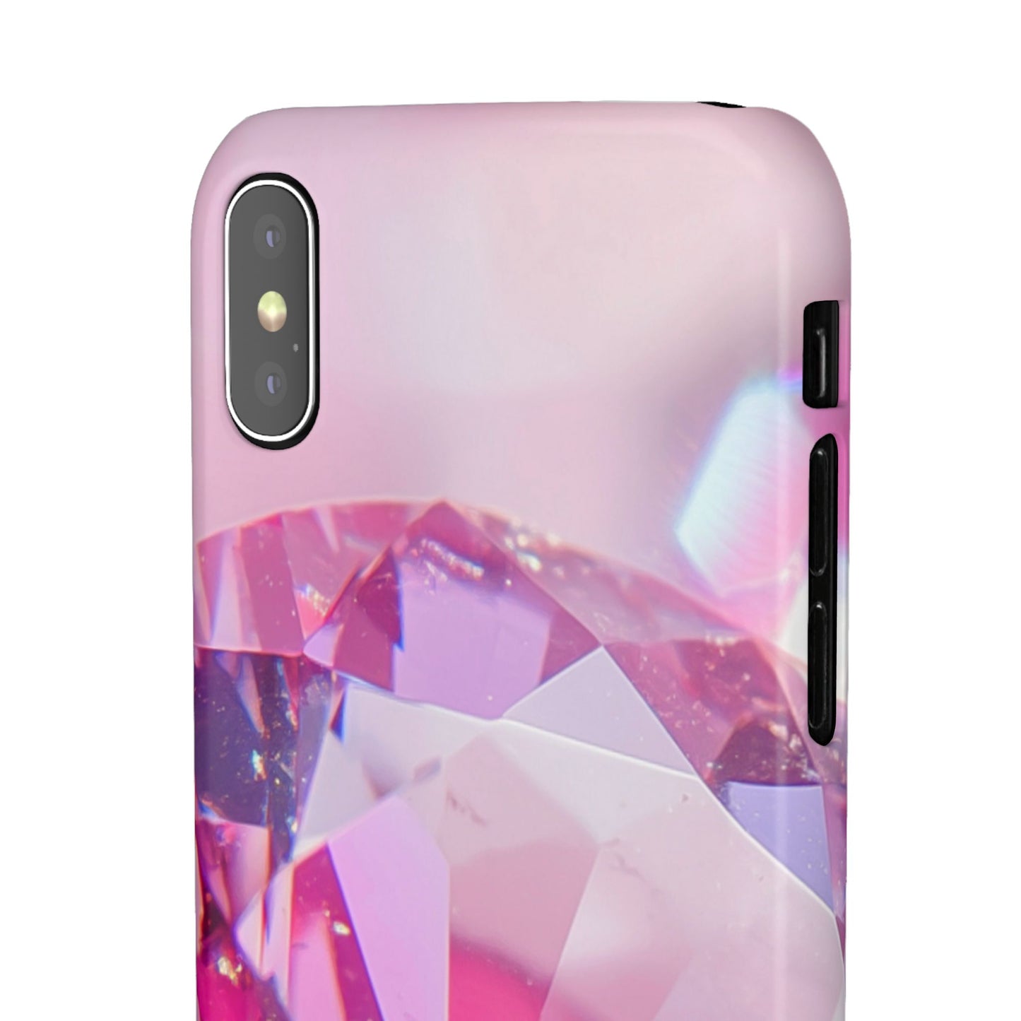 Snap Phone Case – Pink Ice