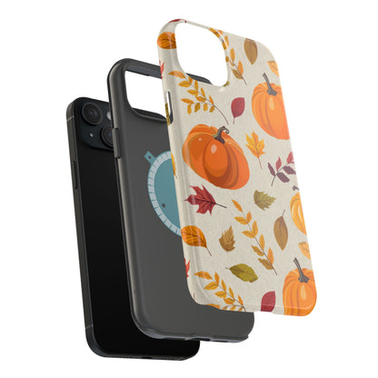 Wireless-Charging Compatible Case – Falling for Pumpkin