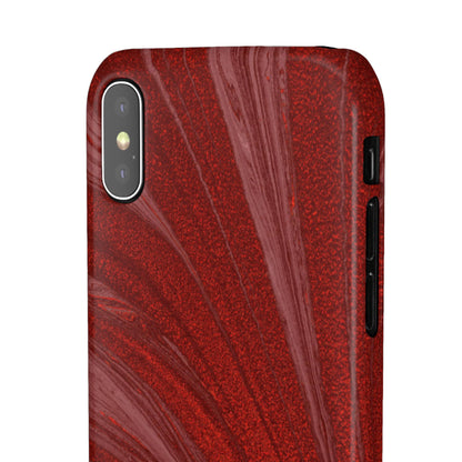 Snap Phone Case – Crimson Current