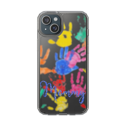 Clear Phone Case – Handprint Memories