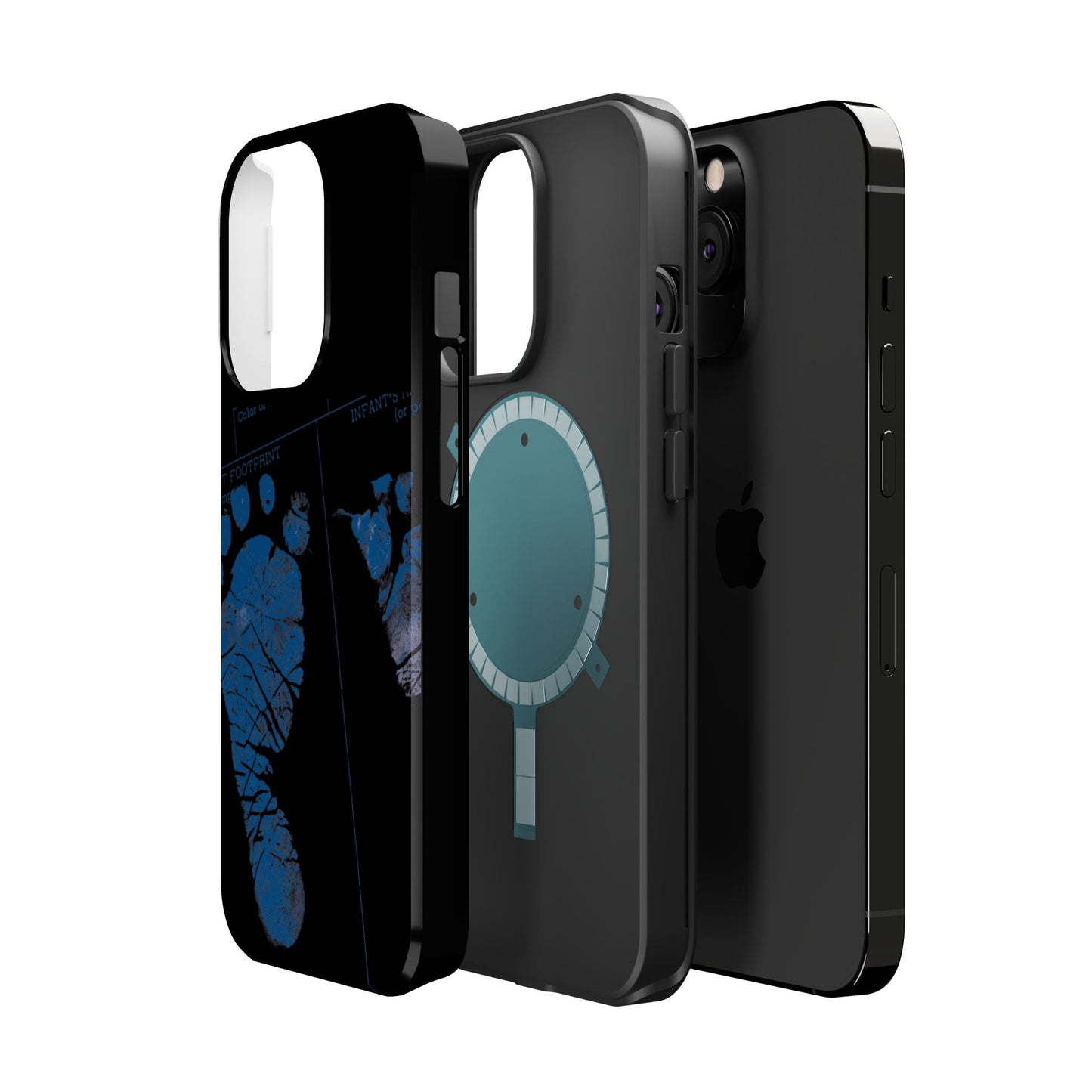 Wireless-Charging Compatible Case – Mom’s Little Blue Footprints