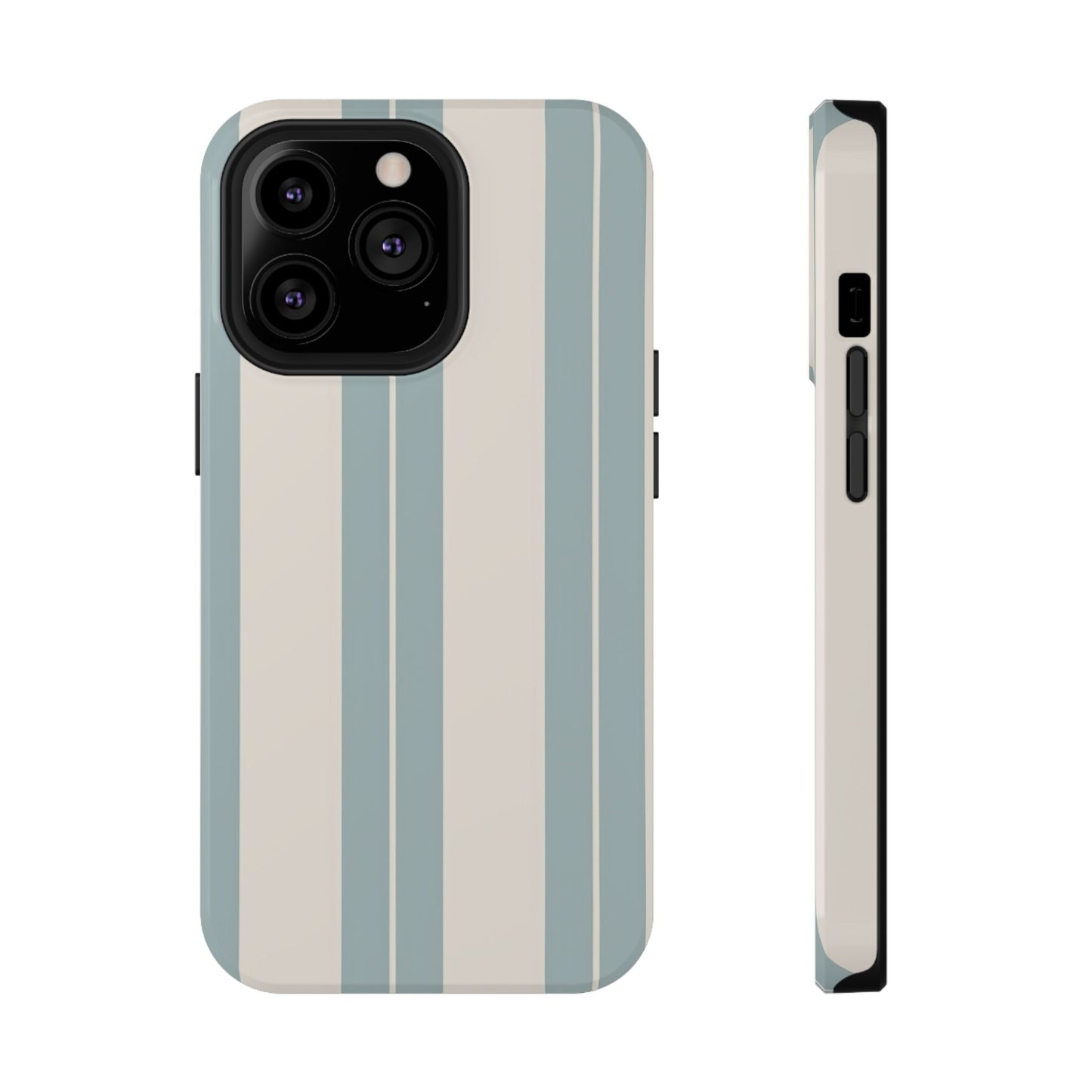 Impact-Resistant Phone Case – Coastal Stripe