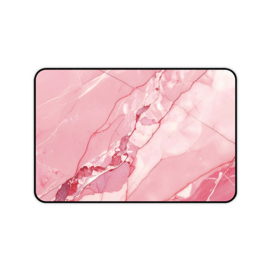 Neoprene Desk Mat – Pink Agate