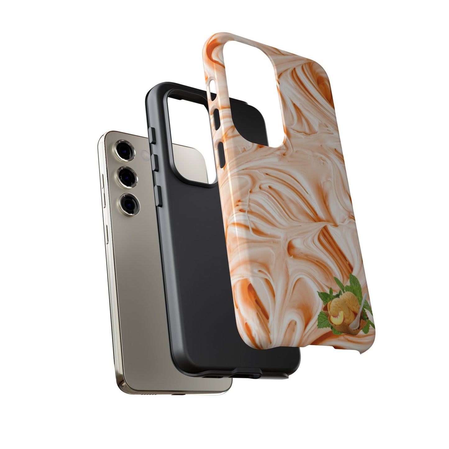 Protective Phone Case – Peach Sorbet