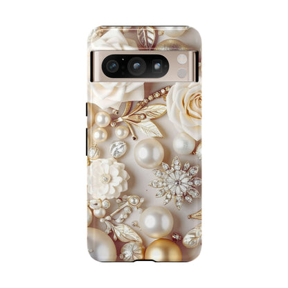 Protective Phone Case – Ivory Opulence