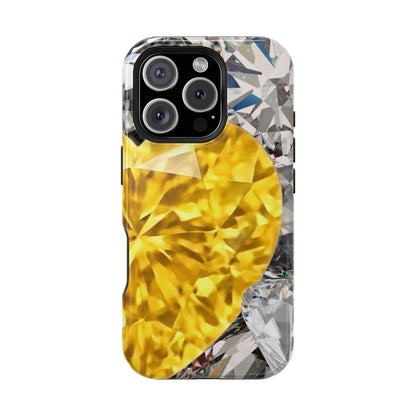 Wireless-Charging Compatible Case – Heart of Gold