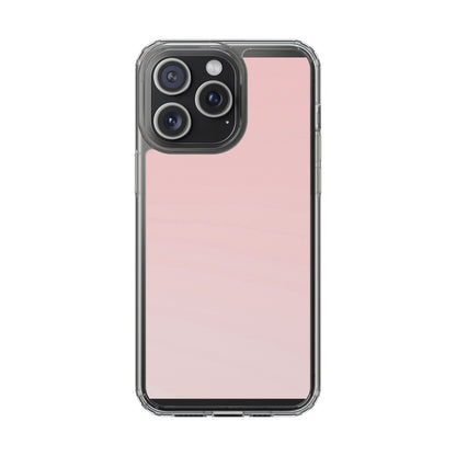 Clear Phone Case – Soft Blush