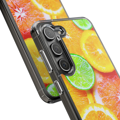 Clear Phone Case – Sunkissed Citrus