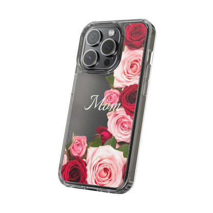 Clear Phone Case – Mom’s Rose Bouquet