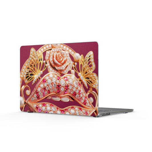 Clear Laptop Case – Kiss of Gold