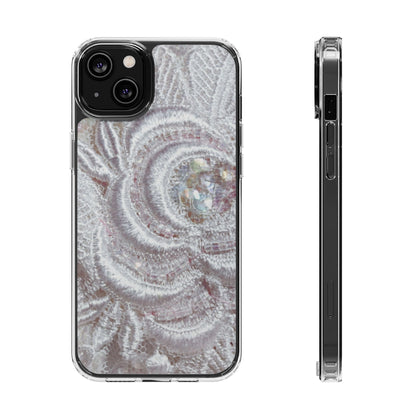 Clear Phone Case – Lace Veil