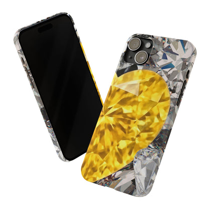 Slim Phone Case – Heart of Gold