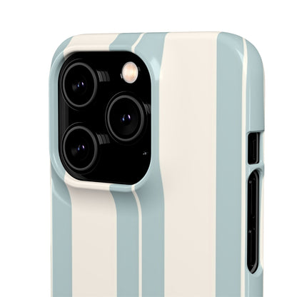 Snap Phone Case – Coastal Stripe