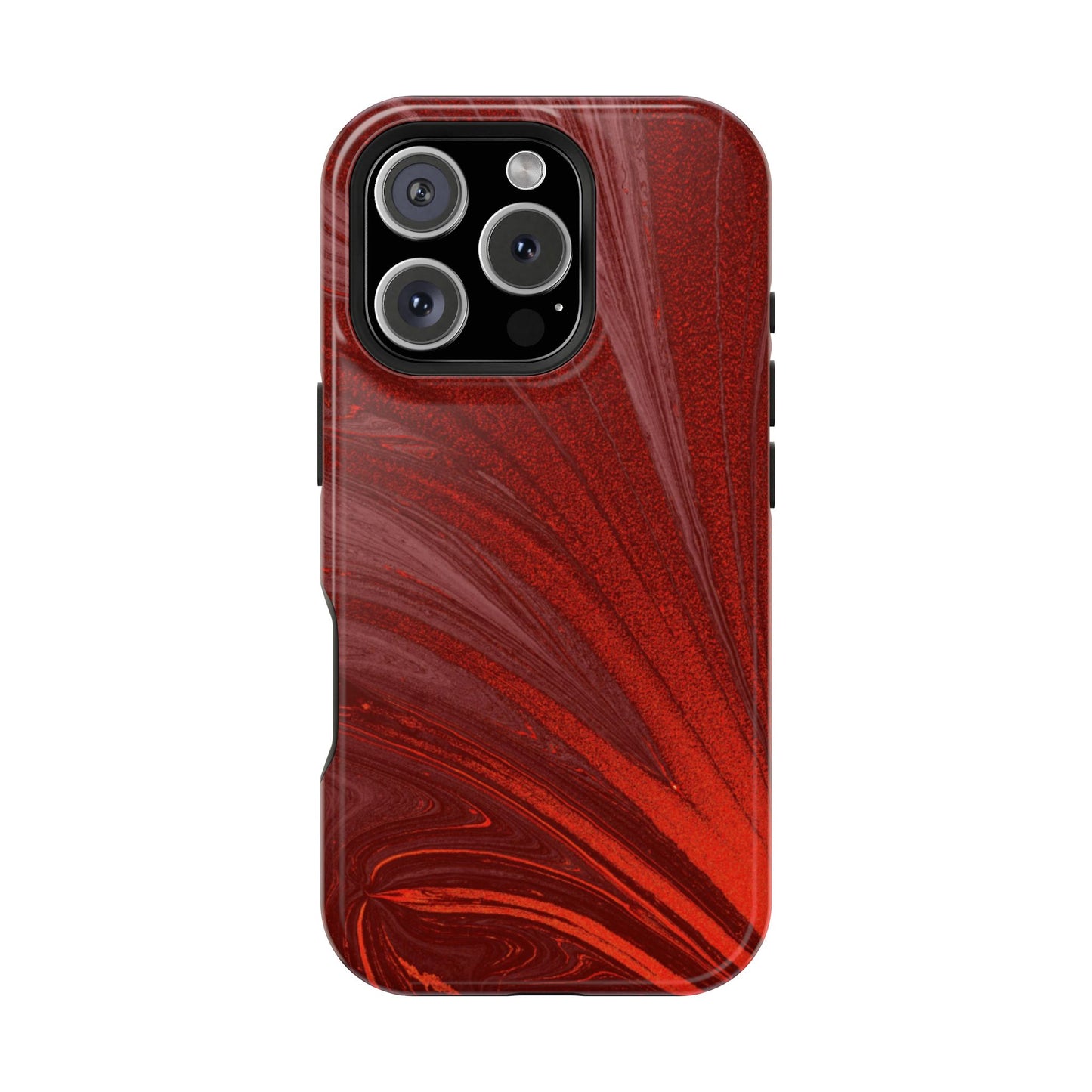 Impact-Resistant Phone Case — Crimson Current