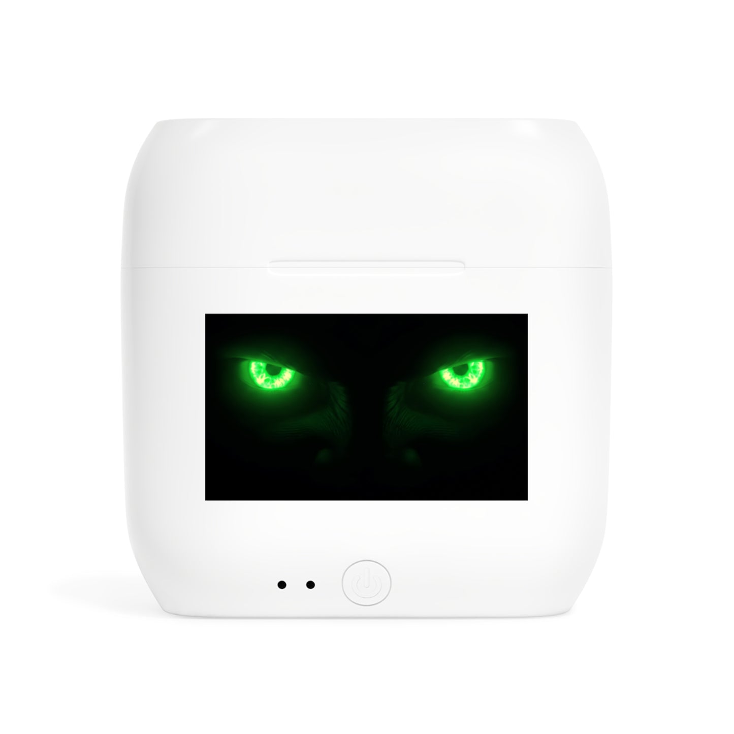 Wireless Earbuds – Neon Green Monster Eyes