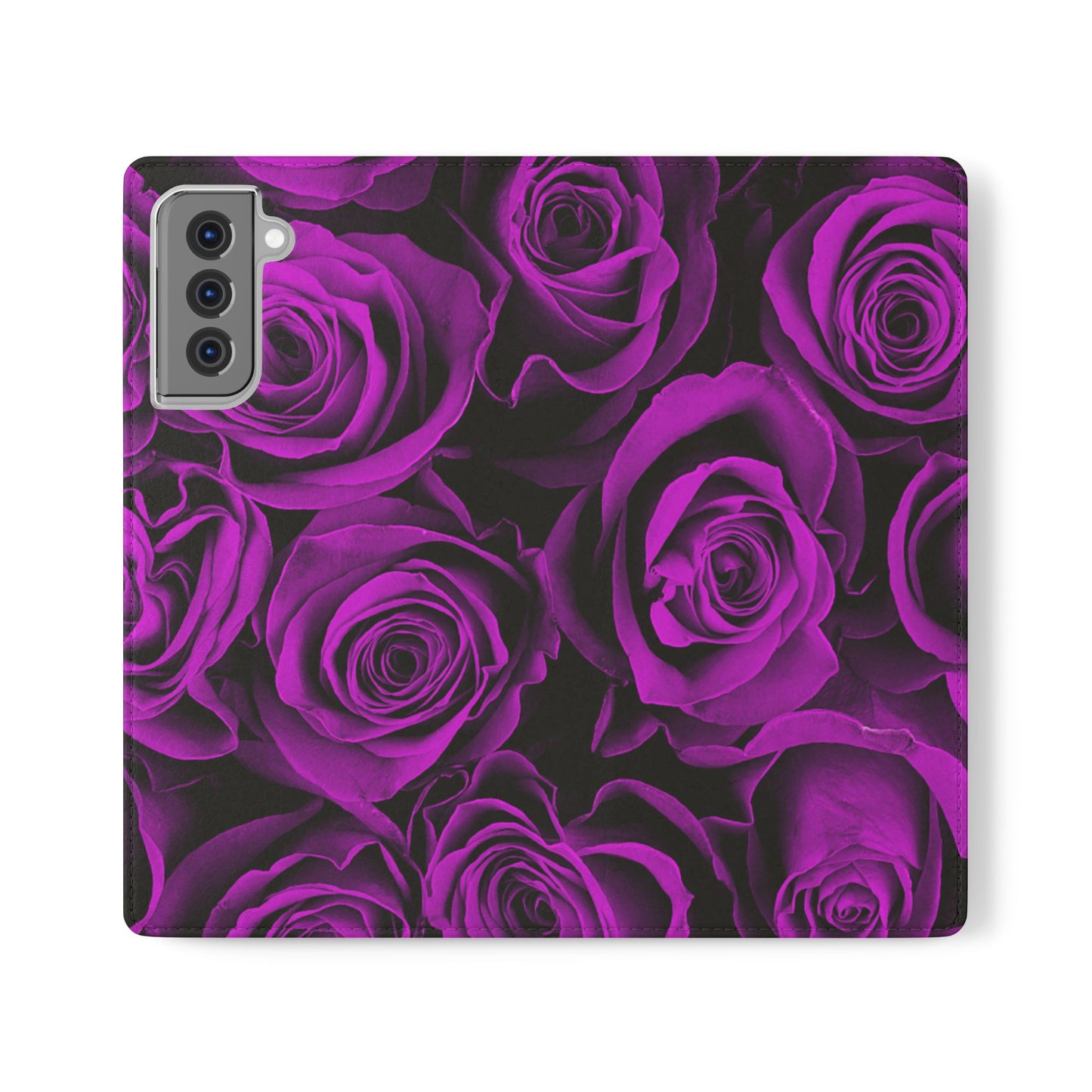 Flip Case – Amethyst Roses